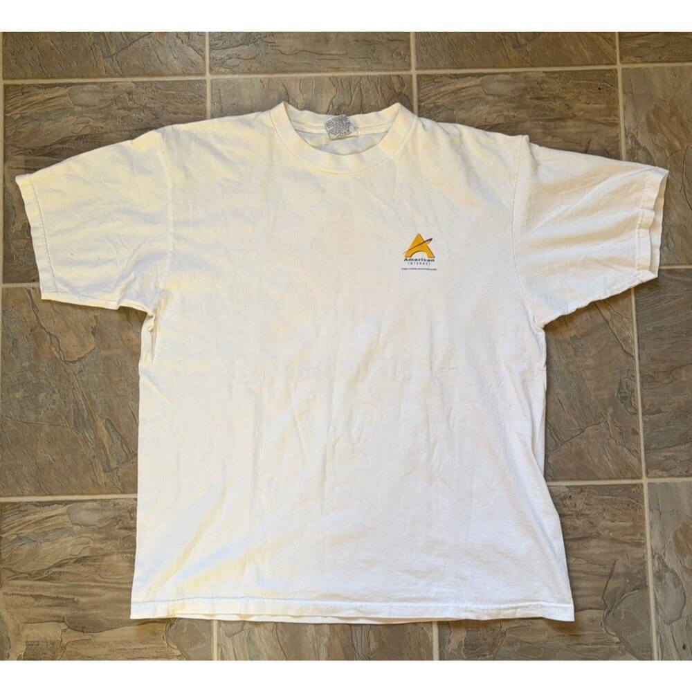 VTG Intranet Solutions American Internet Promo Tee Y2K Men’s XL